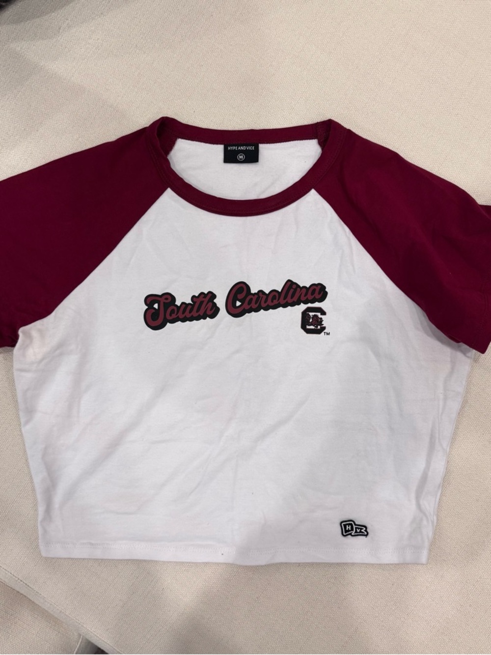 Hype and Vice University of South Carolina Baby Tee
